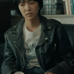 The Trunk S01 Jeong Si-Jeong Black Leather Jacket