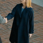 Tracker Season 2 Detective Goodman Black Wool Coat