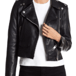 Brie Larson Fast X Black Leather Jacket