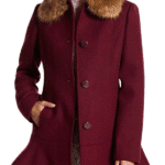 Camila Mendes Riverdale Maroon Coat