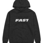 Fast X 2023 Black Hooded Sweatshirt