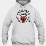 Hellfire Club Stranger Things White Hoodie