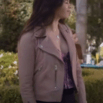 The Rookie Jenna Dewan Pink Leather Jacket