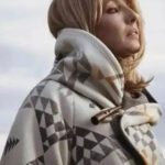 Beth Dutton Yellowstone White Poncho Coat