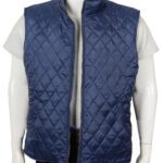 John Dutton Yellowstone Blue Quilted Vest
