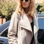 Kelly Reilly Yellowstone White Wool Coat