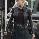 Mission Impossible 7 Pom Klementieff Black Leather Jacket