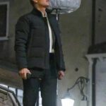 Tom Cruise Mission Impossible 7 Black Puffer Jacket