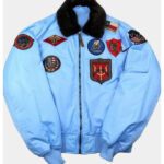 Top Gun B 15 Flight Bomber Blue Jacket