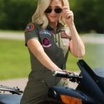 Women's Top Gun Green Costume Dress