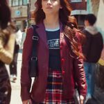 XO Kitty Season 2 Anna Cathcart Leather Blazer