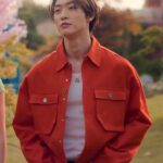 XO Kitty Season 2 Sang Heon Lee Orange Jacket