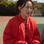 XO Kitty Season 2 Yuri Han Red Bomber Jacket