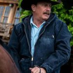 Yellowstone John Dutton Hooded Denim Jacket