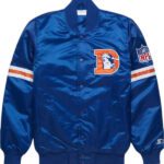 Ohio Denver Broncos Royal Blue Varsity Jacket