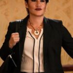 Q’orianka Kilcher Yellowstone Black Blazer