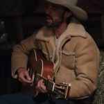Yellowstone S04 Ryan Bingham Shearling Jacket