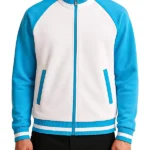 Dragon Ball Z Goku Blue And White Bomber Jacket
